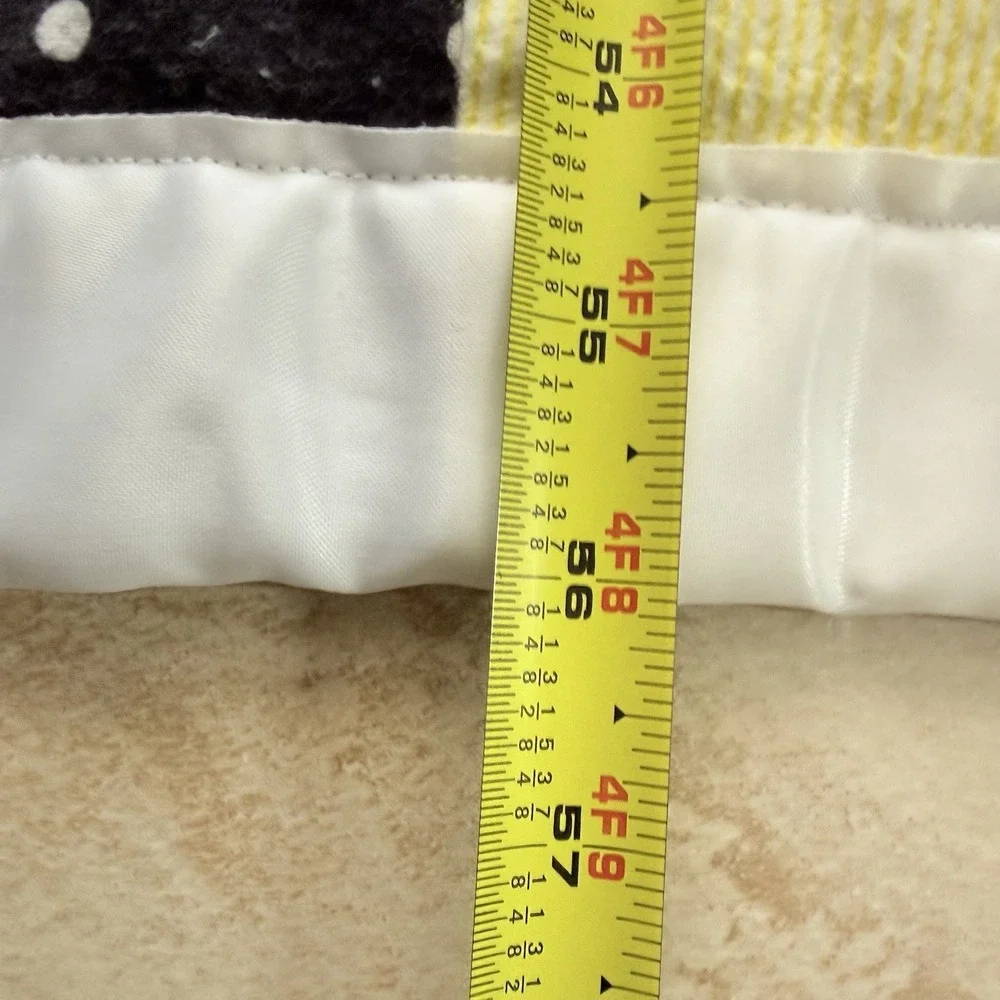 Handmade‎ Bee Baby Quilt Blanket Yellow Black 46x56